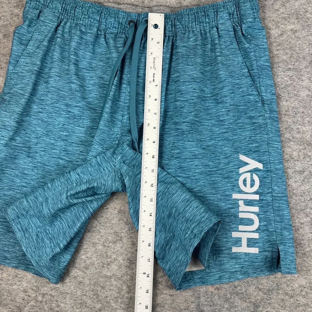 Hurley 2 In 1 Swim Trunks Shorts Lined Blue Mens XL
